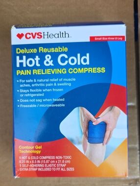 CVS Health Deluxe Reusable Hot & Cold Pain Relieving Compress - Blue